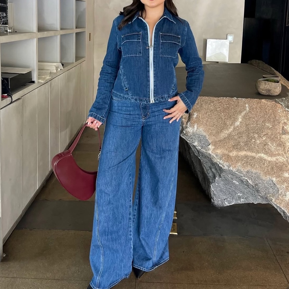 Fitted Denim Jacket - Picture 3 of 3
